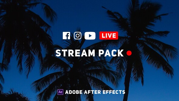Cover for Online Live Streaming Pack