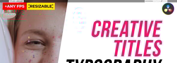 Titles Transitions \ DaVinci Resolve